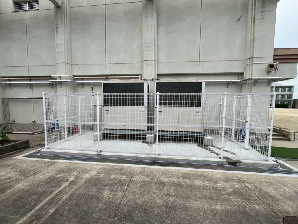 平針小体育館・調理場空調工事(週休2日)